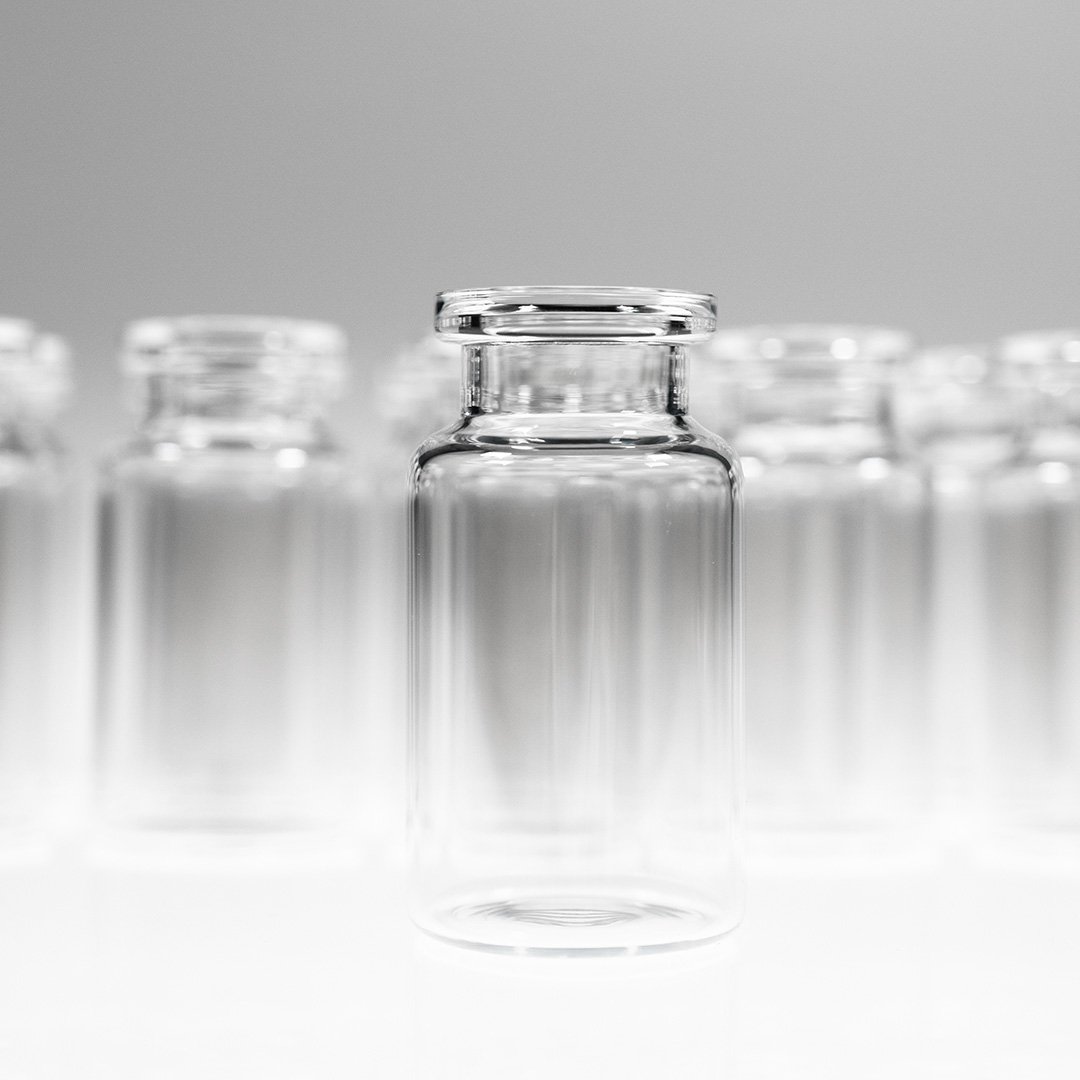 Corning Viridian Vials