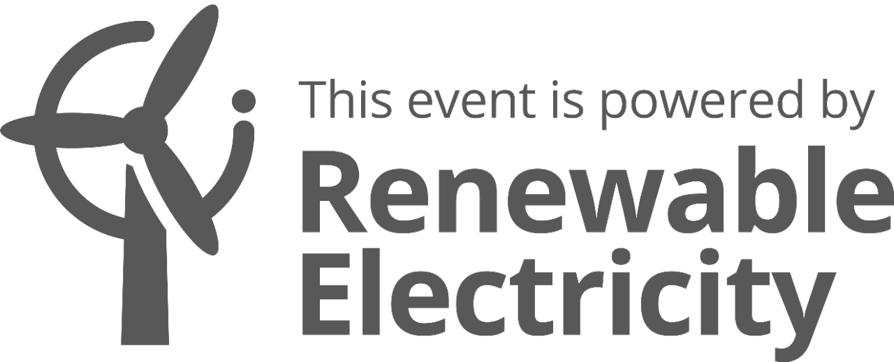 Pharmapack Europe is Powered by Renewable Energy 